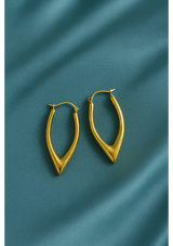 Marquise Glow Hoops