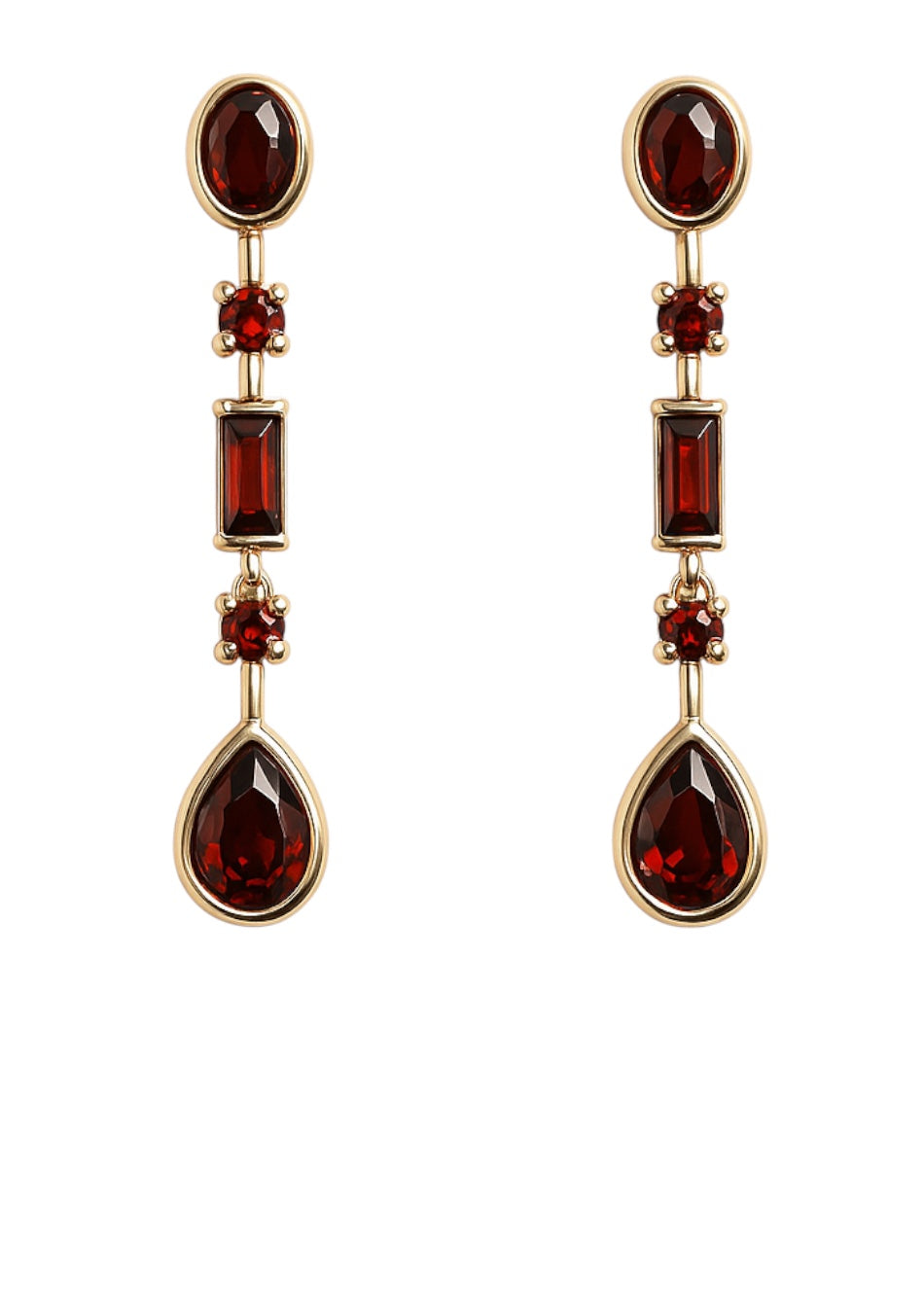 Ruby Luxe Linear Drops