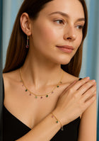 Iridescent Gem Charm Set