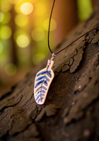 Leaf Necklace - Dark