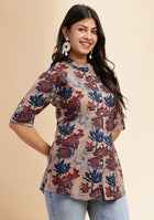 Terracotta Forest Top