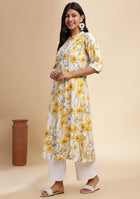Saffron Whisper Kurta