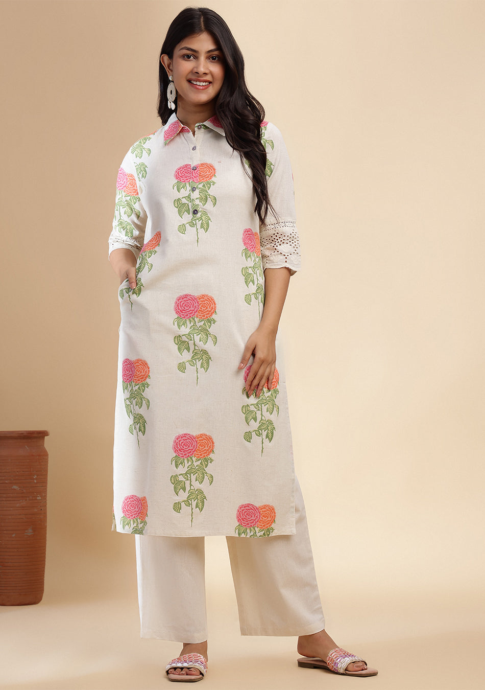 Garden Crest Kurta