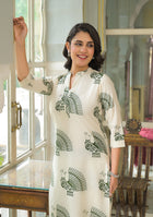 Green Peacock Co-ord Set