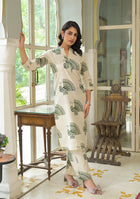 Green Peacock Co-ord Set
