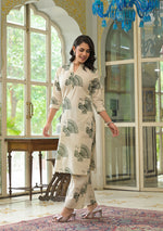 Green Peacock Co-ord Set