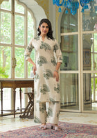 Green Peacock Co-ord Set