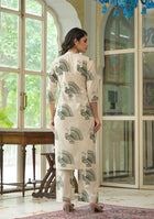 Green Peacock Co-ord Set