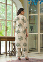 Green Peacock Co-ord Set
